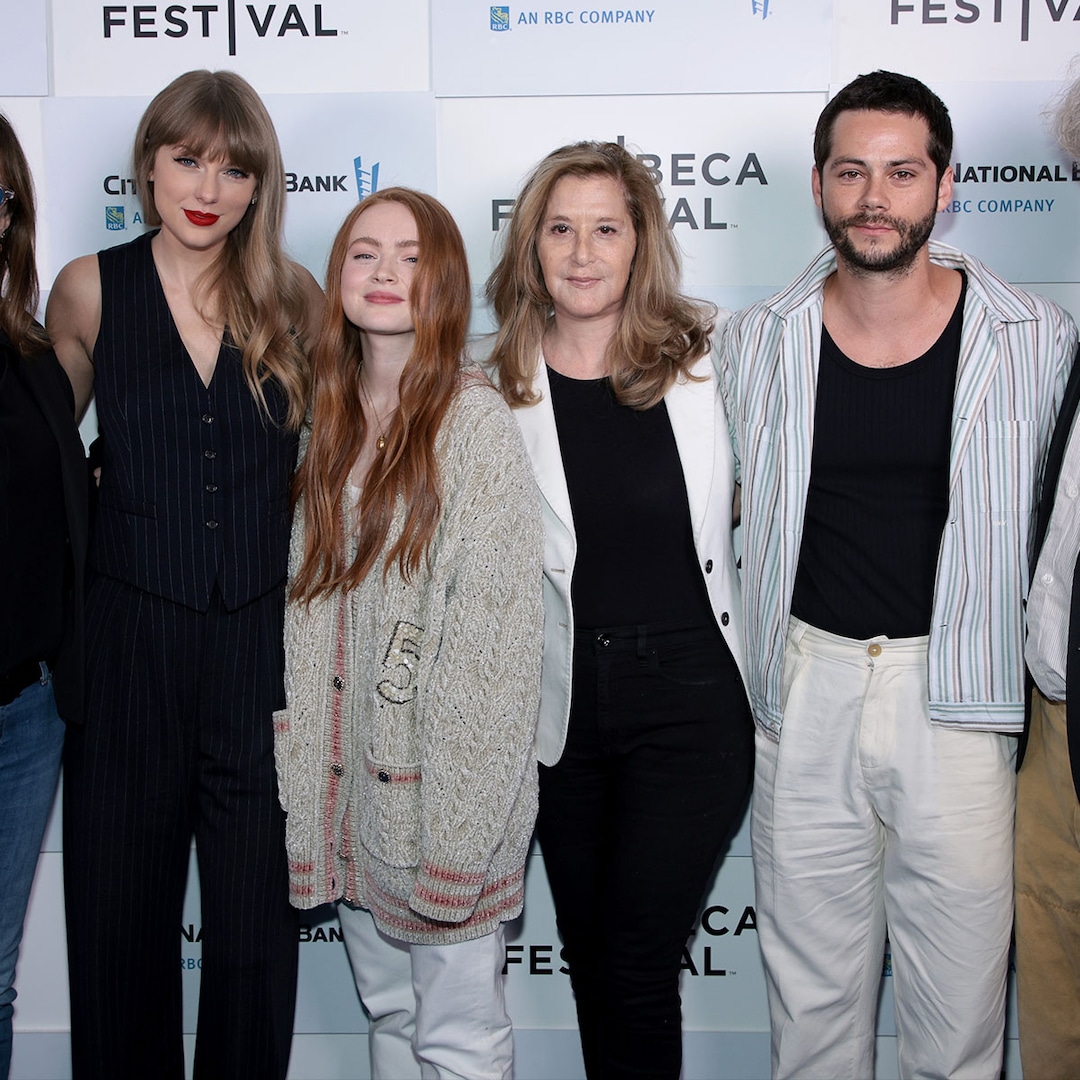 Taylor Swift Joined By Sadie Sink & Dylan O'Brien at Tribeca Festival